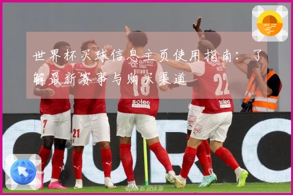世界杯买球信息主页使用指南:了解最新赛事与购买渠道
